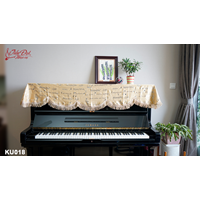 Khăn phủ đàn Piano họa tiết nốt nhạc KU-018